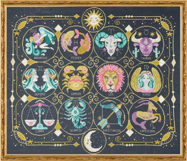 Zodiac Series Sun & Moon - Part 13 Tiny Modernist Inc TMR334
