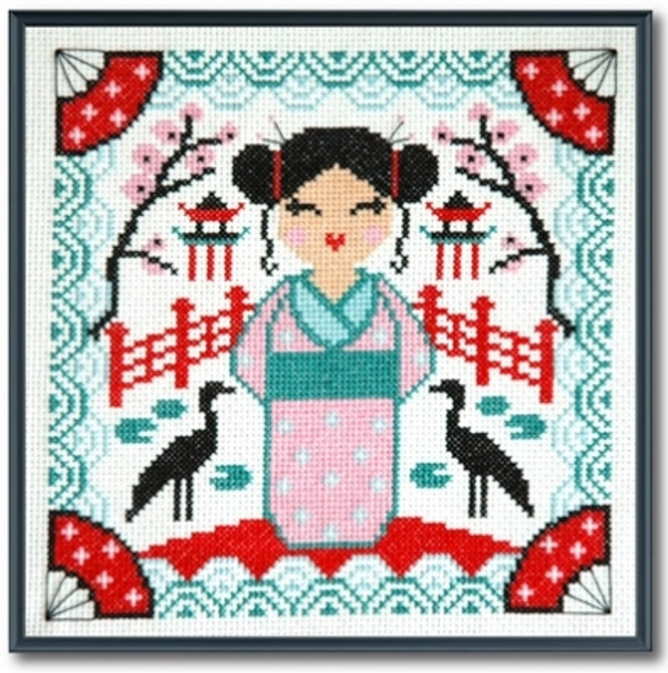 zwTMR34 Kokeshi Doll Tiny Modernist Inc