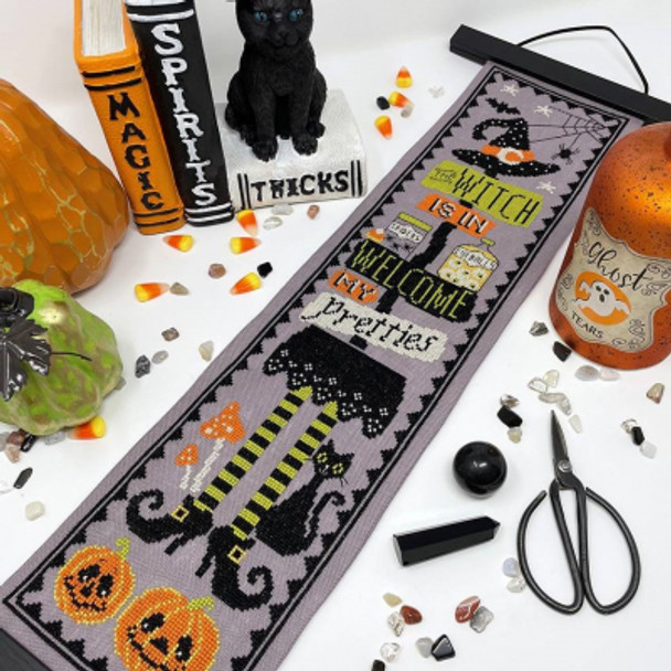 Spooky Halloween Bell Pull 65w x 289h  by Tiny Modernist Inc 22-2763 YT TMR365