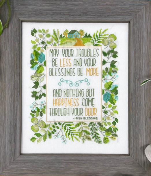 An Irish Blessing 90 x 120 by Tiny Modernist Inc 23-1099  YT TMR381