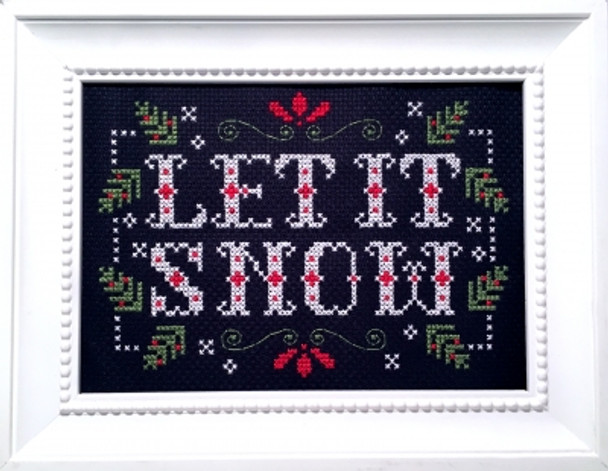 Let It Snow 59h x 88w Tiny Modernist Inc 17-1032 TMR76