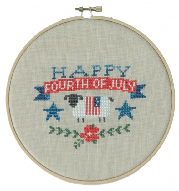 Happy 4th of July Stitches used: Cross Stitch by Tiny Modernist Inc TMR70