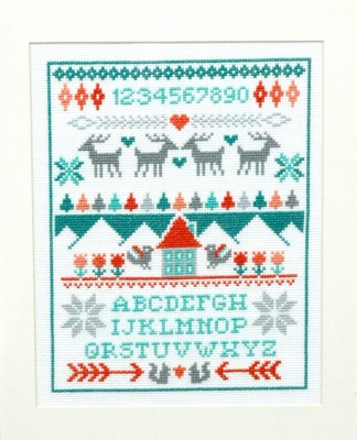 Winter Sampler Stitches used: Cross Stitch by Tiny Modernist Inc 16-1316 TMR68