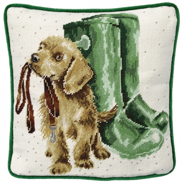 BTTHD73 Hopeful Tapestry - Wrendale Tapestries by Hannah Dale BOTHY THREADS Needlepoint KIT