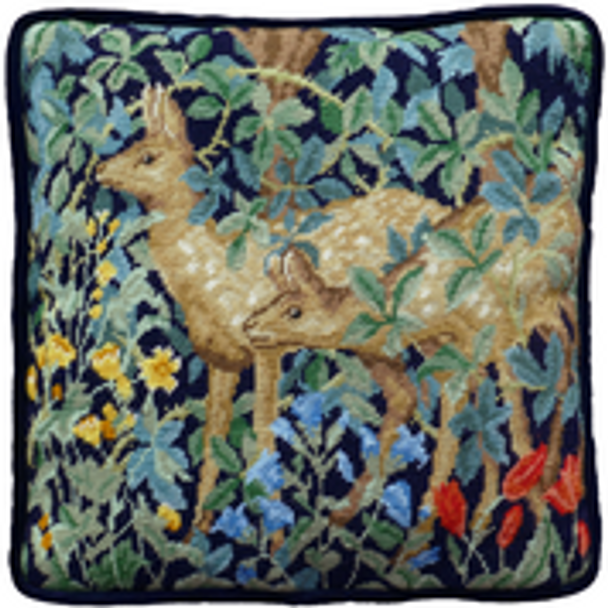 BTTAC17 Greenery Deer Tapestry by Henry Dearle BOTHY THREADS Needlepoint KIT