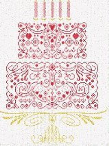 AAN107 Buon Compleanno Alessandra Adelaide Needleworks Counted Cross Stitch Pattern