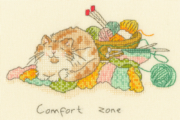 BTXAJ23 Comfort Zone by Anita Jeram BOTHY THREADS Counted Cross Stitch KIT