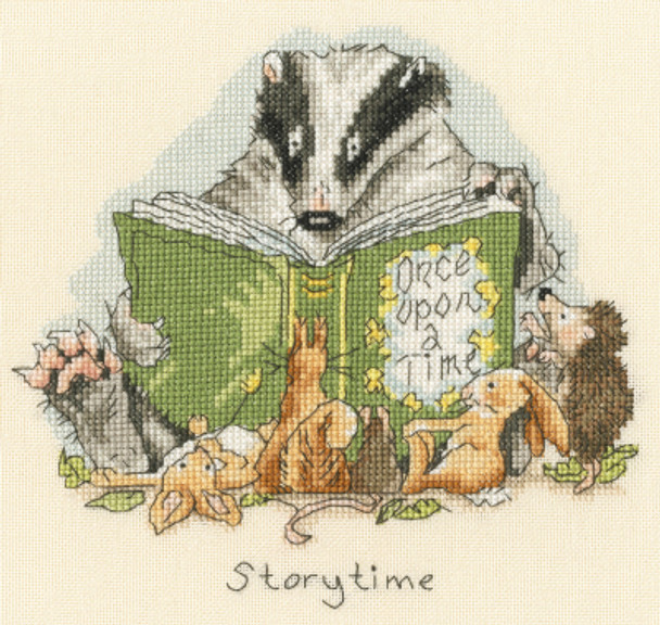 BTXAJ28 Storytime by Anita Jeram BOTHY THREADS Counted Cross Stitch KIT