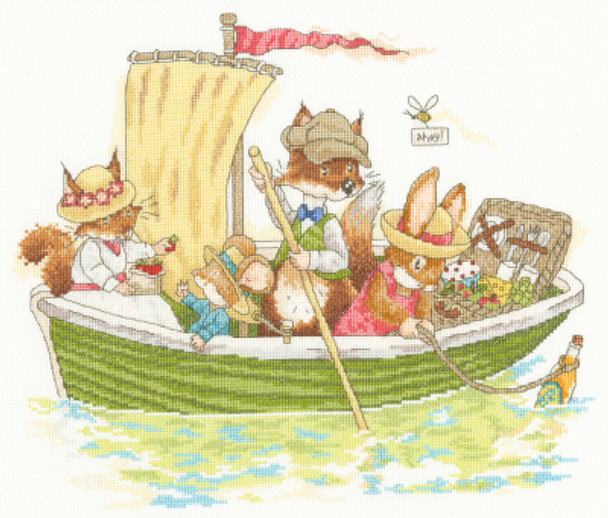 BTXBR2 Ahoy There! by Simon Taylor-Kielty Briarwood Lane Collection BOTHY THREADS Counted Cross Stitch KIT