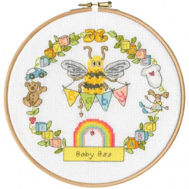 BTXETE11 Baby Bee - Eleanor Teasdale Bothy Threads Counted Cross Stitch KIT