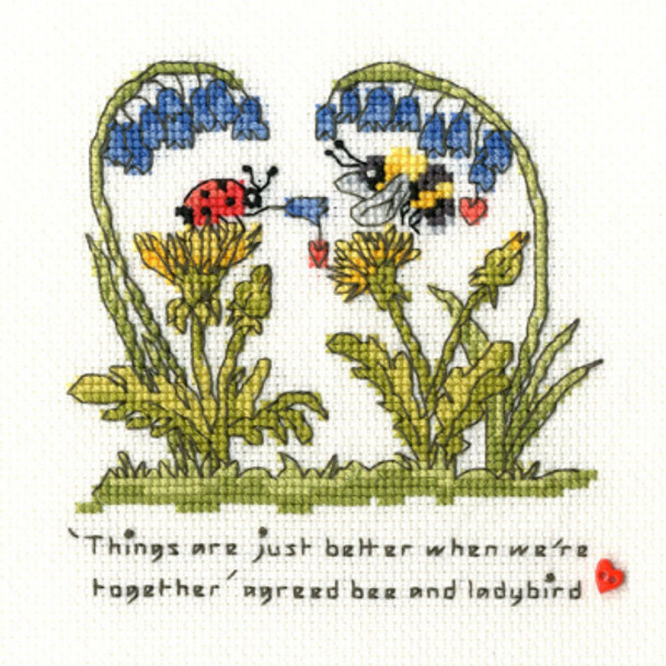 BTXETE4 Better Together by Eleanor Teasdale Bothy Threads Counted Cross Stitch KIT