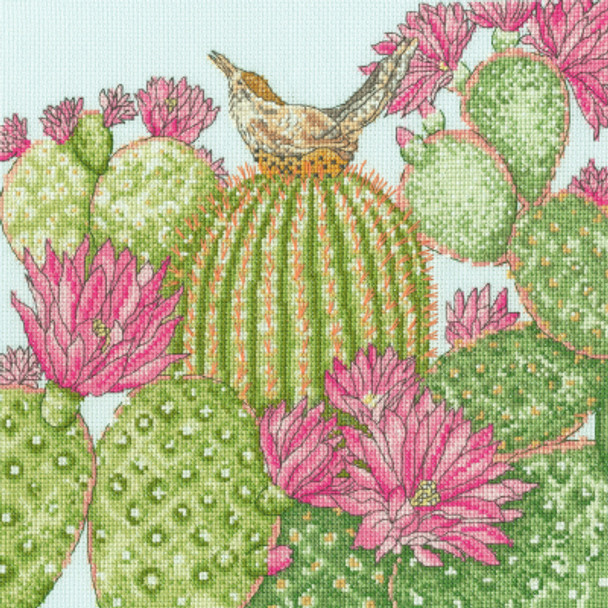 BTXFY10 Cactus Garden - Gardens Collection Fay Martin Artist  Bothy Threads Counted Cross Stitch KIT