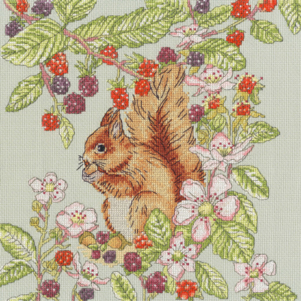 BTXFY7 Bramble Garden - Gardens by Fay Martin Bothy Threads Counted Cross Stitch KIT