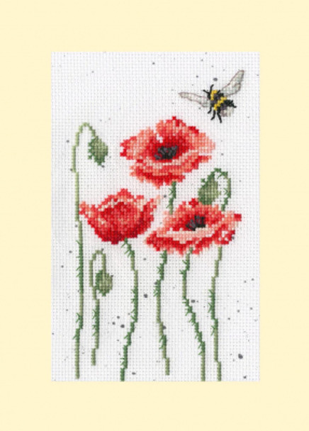BTXGC39 Remember Me Wrendale Greeting Card Hannah Dale; BOTHY THREADS Counted Cross Stitch KIT