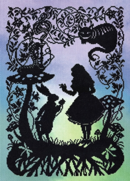 BTXFT4P Alice In Wonderland Deborah Street  Fairy Tale Bothy Threads Counted Cross Stitch KIT