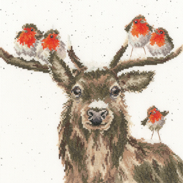 BTXHD110 Festive Friends - Wrendale Designs by Hannah Dale BOTHY THREADS Counted Cross Stitch KIT