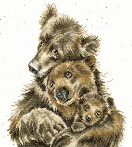 BTXHD95 Bear Hugs by Hannah Dale Bothy Threads Counted Cross Stitch KIT