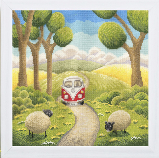 BTXLP2 Road Trip Lucy Pittaway BOTHY THREADS Counted Cross Stitch KIT