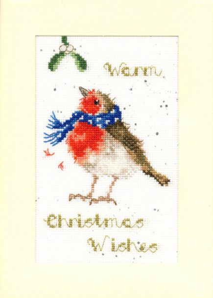 BTXMAS47 Warm Wishes Hannah Dale Bothy Threads Counted Cross Stitch KIT