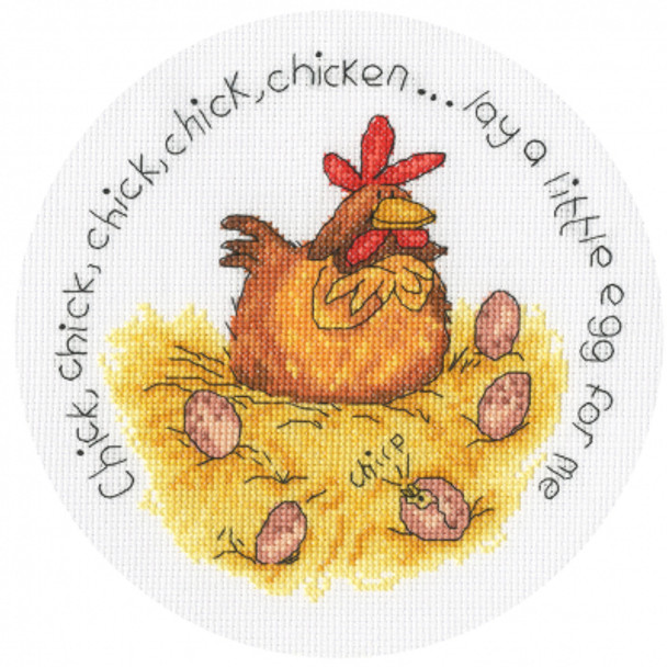 BTXMS38 Lay A Little Egg by Margaret Sherry Bothy Threads Counted Cross Stitch KIT
