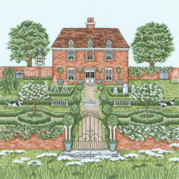 BTXSS23 Manor House - A Country Estate by Sally Swannell Bothy Threads Counted Cross Stitch KIT