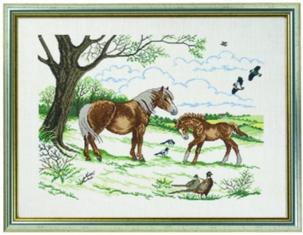 7712740 Horses with Foal Eva Rosenstand Kit