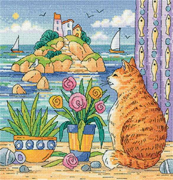 HCK1608A Island View - By the Sea Karen Carter Collection Heritage Crafts Kit