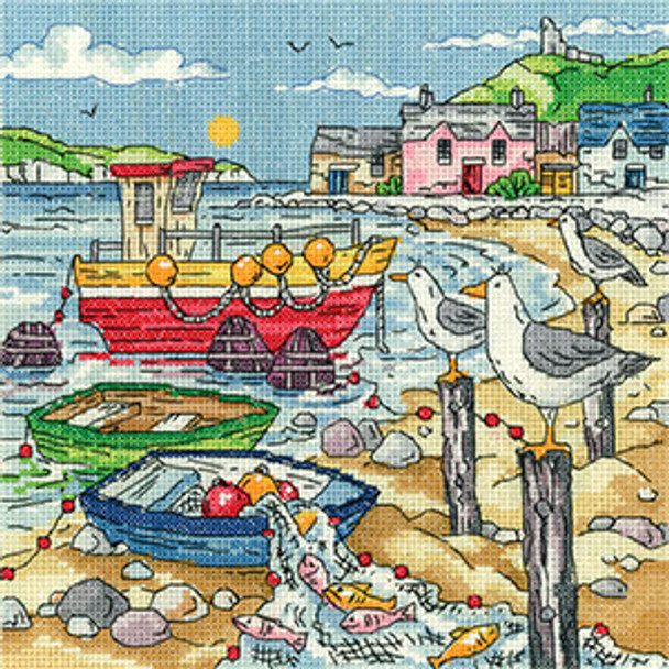 HCK1626A Bay Watching - By the Sea Karen Carter Heritage Crafts Kit