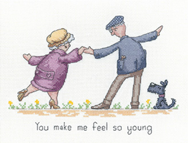 HCK1634A You Make Me Feel So Young by Peter Underhill Heritage Crafts Kit