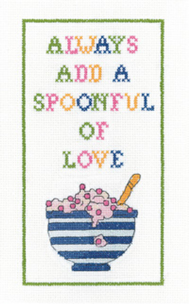 HCK1648A Spoonful of Love by Karen Carter Heritage Crafts Kit