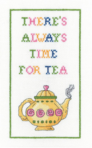 HCK1649A Time For Tea by Karen Carter Heritage Crafts Kit