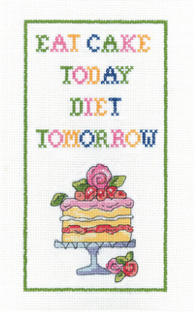 HCK1651A Diet Tomorrow by Karen Carter Heritage Crafts Kit