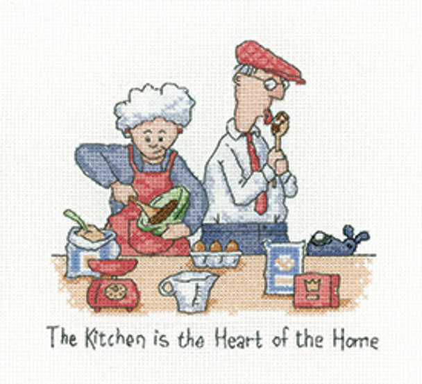 HCK1658A Heart Of The Home by Peter Underhill The Golden Years Collection Heritage Crafts Kit