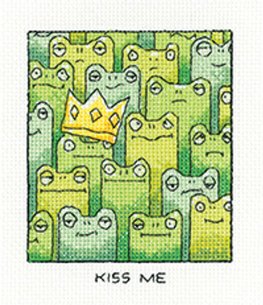 HCK1697A Kiss Me - Simply Heritage Collection by Peter Underhill Heritage Crafts Kit