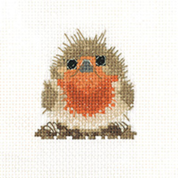HCK1663A Rufus Robin by Valerie Pfeiffer Heritage Crafts Kit