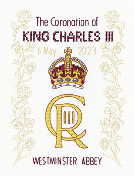 HCK1672 King Charles' Coronation Peter Underhill Heritage Crafts Kit