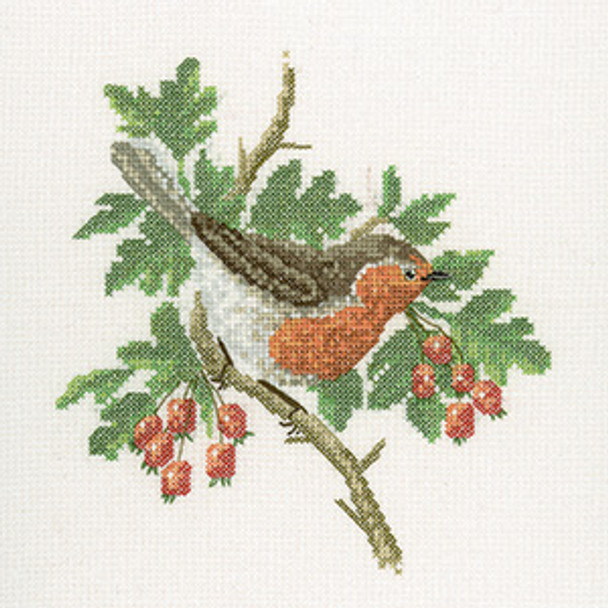 HCK381A Robin Birds by David Merry Heritage Crafts Kit