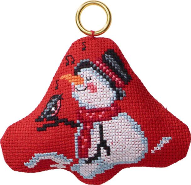 011293 Snowman Ornament Permin Kit