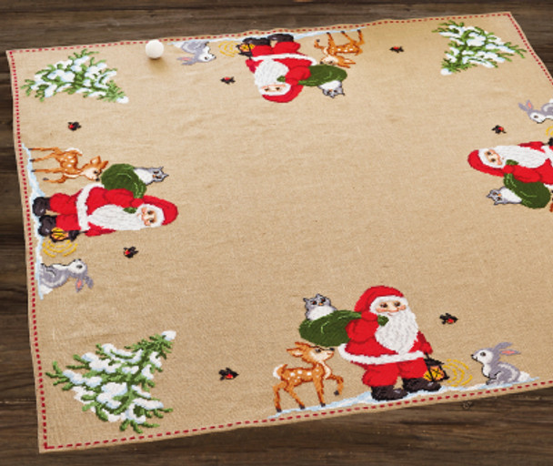 452211 Santa Claus Owl Rug Permin