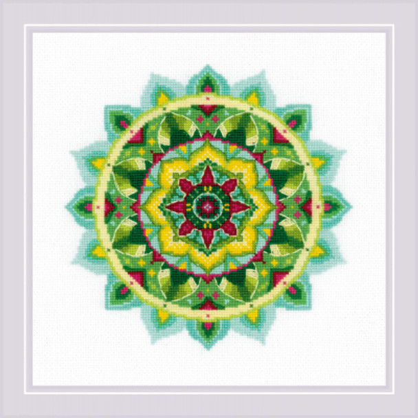 RL1964 Riolis Counted Cross Stitch Kit Self-Knowledge Mandala