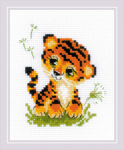 RL1995 Riolis Cross Stitch Kit Baby Tiger