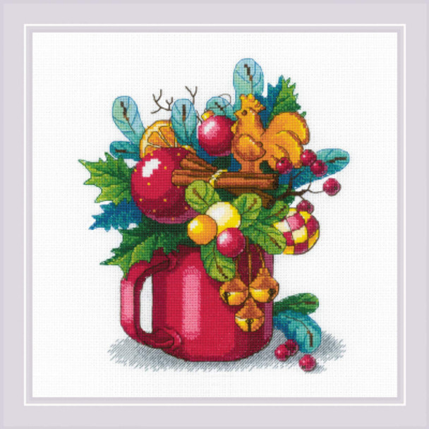 RL1985 Riolis Cross Stitch Kit New Year's Aroma