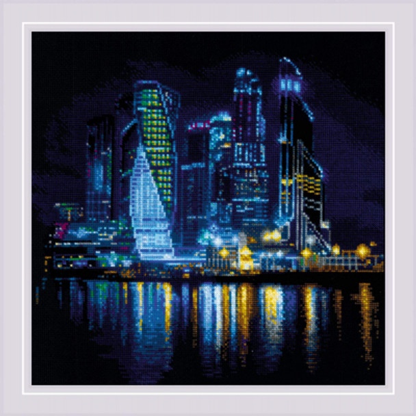 RL2075 Riolis Cross Stitch Kit Night City