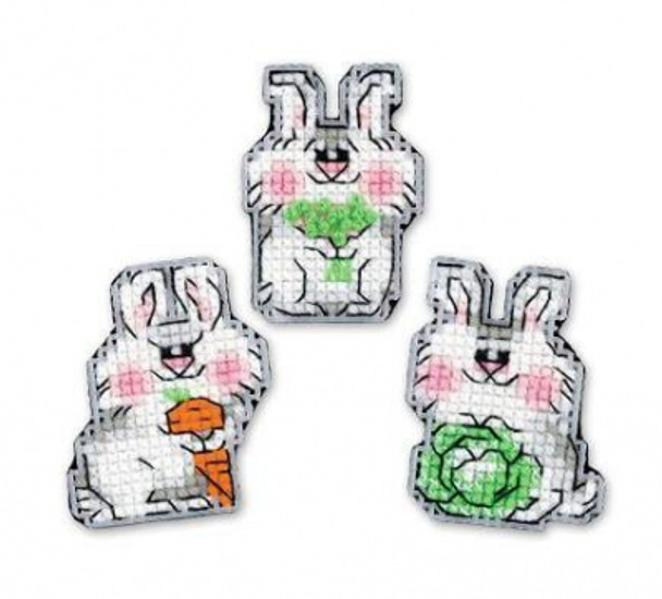 RL2041AC Riolis Cross Stitch Kit Sweet Bunnies