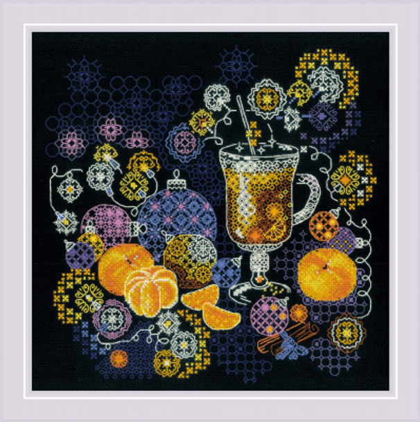 RL2055 Riolis Cross Stitch Kit Orange Mood