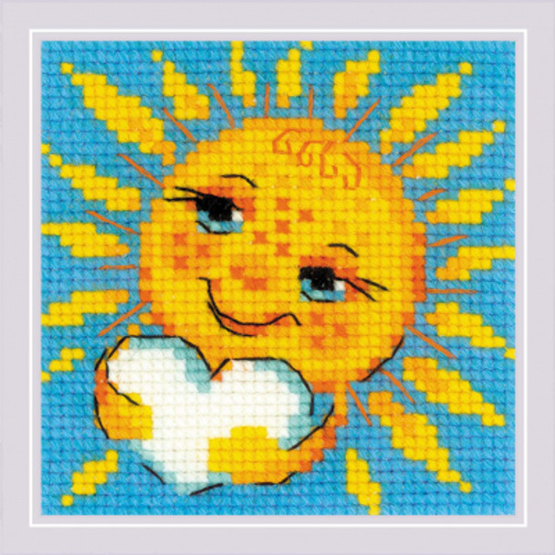 RL2084 Riolis Cross Stitch Kit Sunshine