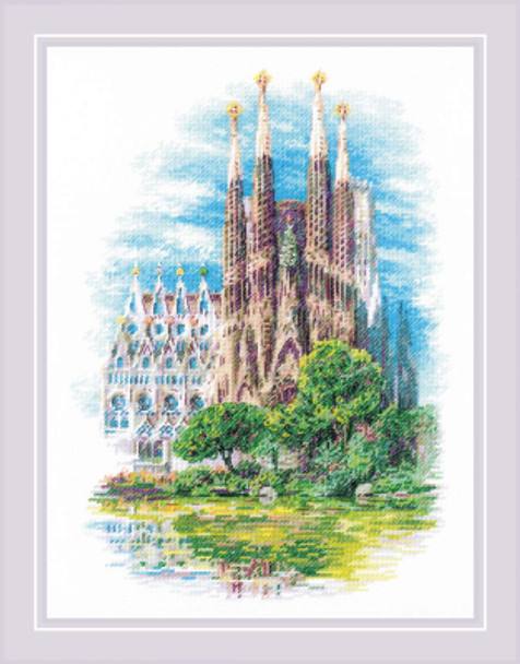 RL2098 Riolis Cross Stitch Kit Sagrada Familia;