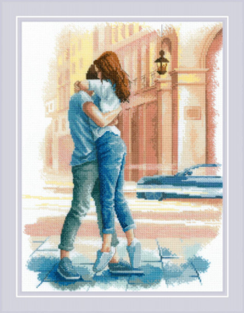 RL2155 Riolis Cross Stitch Kit Love Story - Passion