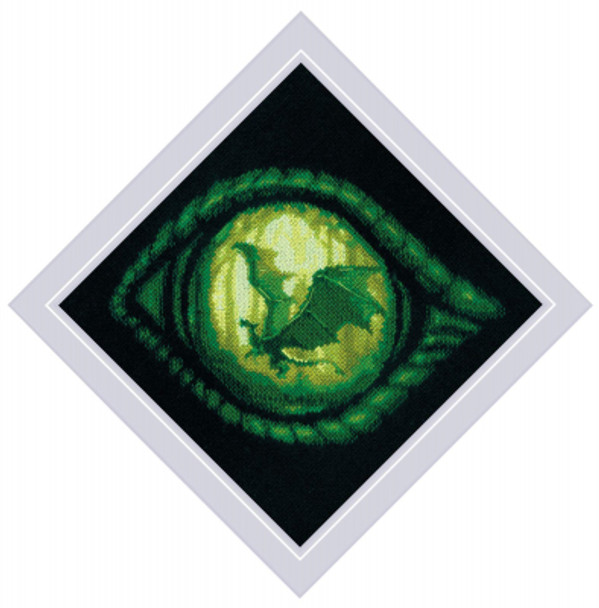 RL2162 Riolis Cross Stitch Kit Dragon Eye