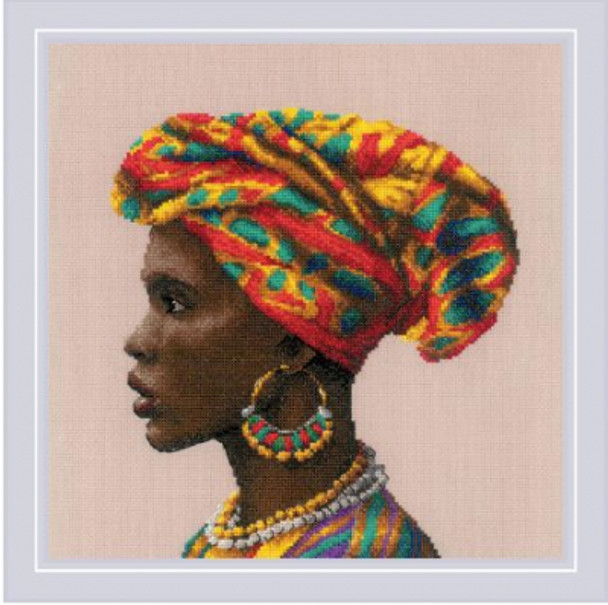 RL2164  Riolis Cross Stitch Kit Amazing Women - Africa